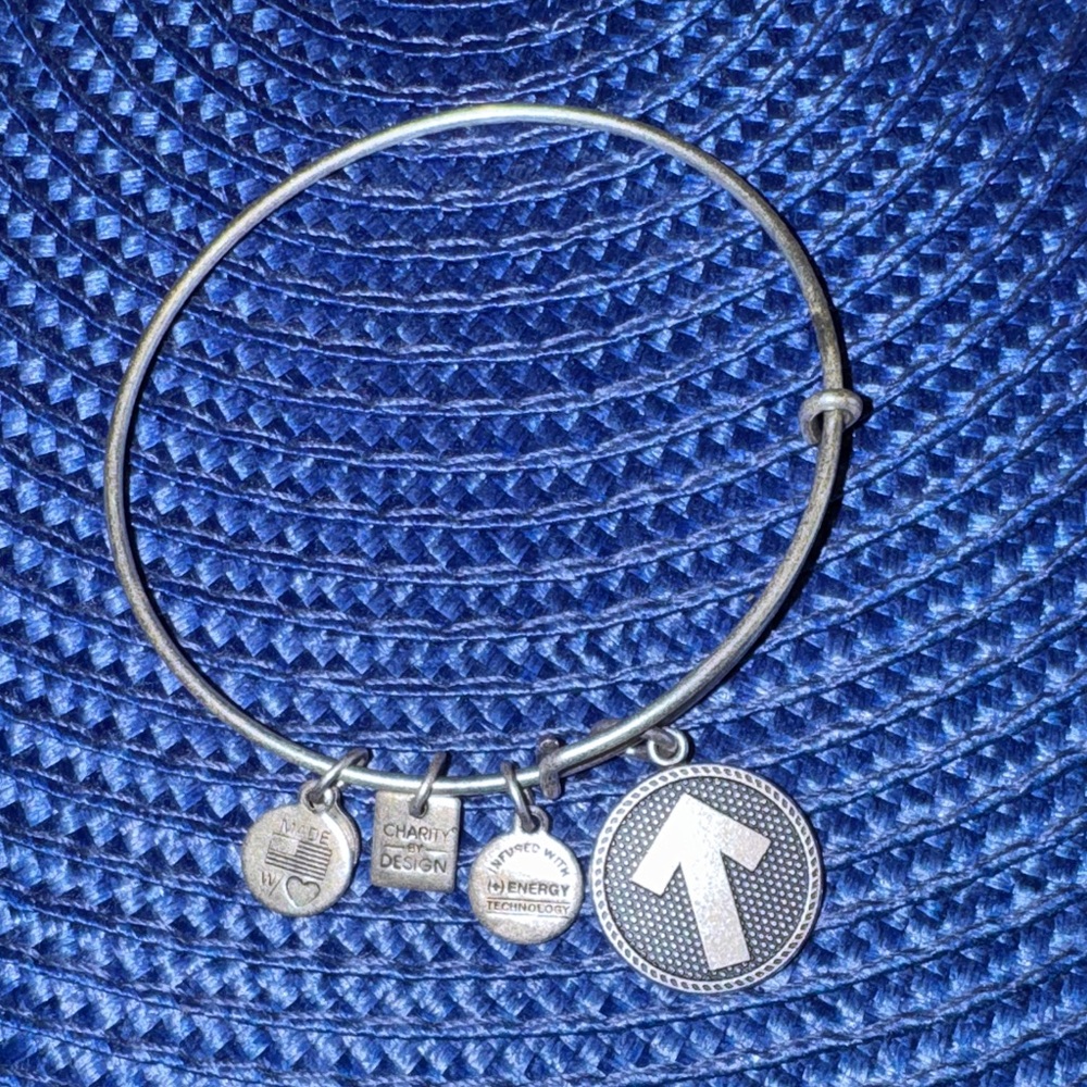Alex and Ani Silver Charm Bracelet